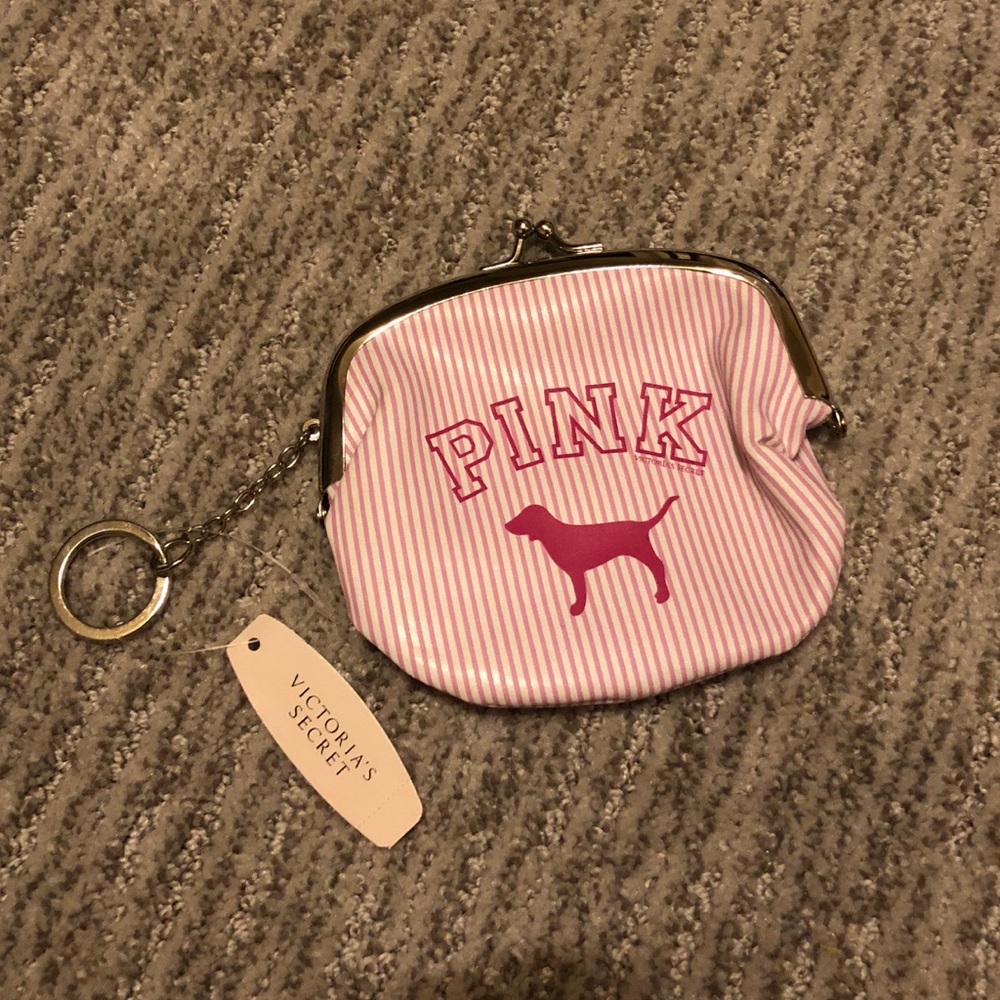 🚫SOLD🚫 Victoria’s Secret PINK DOG Coin Purse